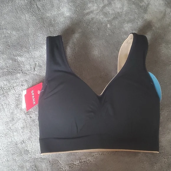 NWT SPSNX BREAST OF. OTH WORLDS REVERSIBLE COMFORT BRA - Picture 3 of 5